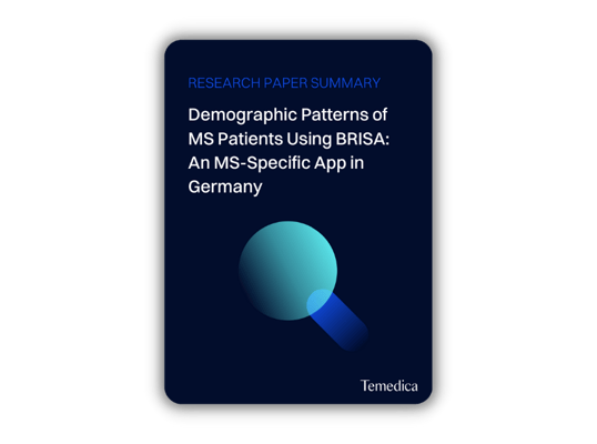 Demographic Patterns of MS Patients Using BRISA: An MS-Specific App in Germany Demographic Patterns of MS Patients Using BRISA: An MS-Specific App in Germany