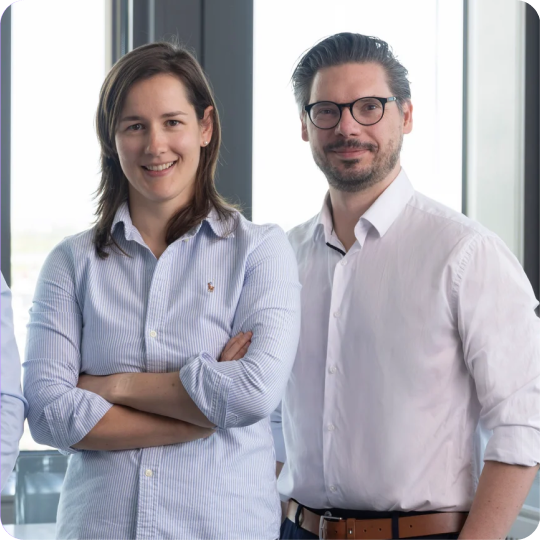 Gloria Seibert & PD Dr. med. Benjamin Friedrich Founders of Temedica