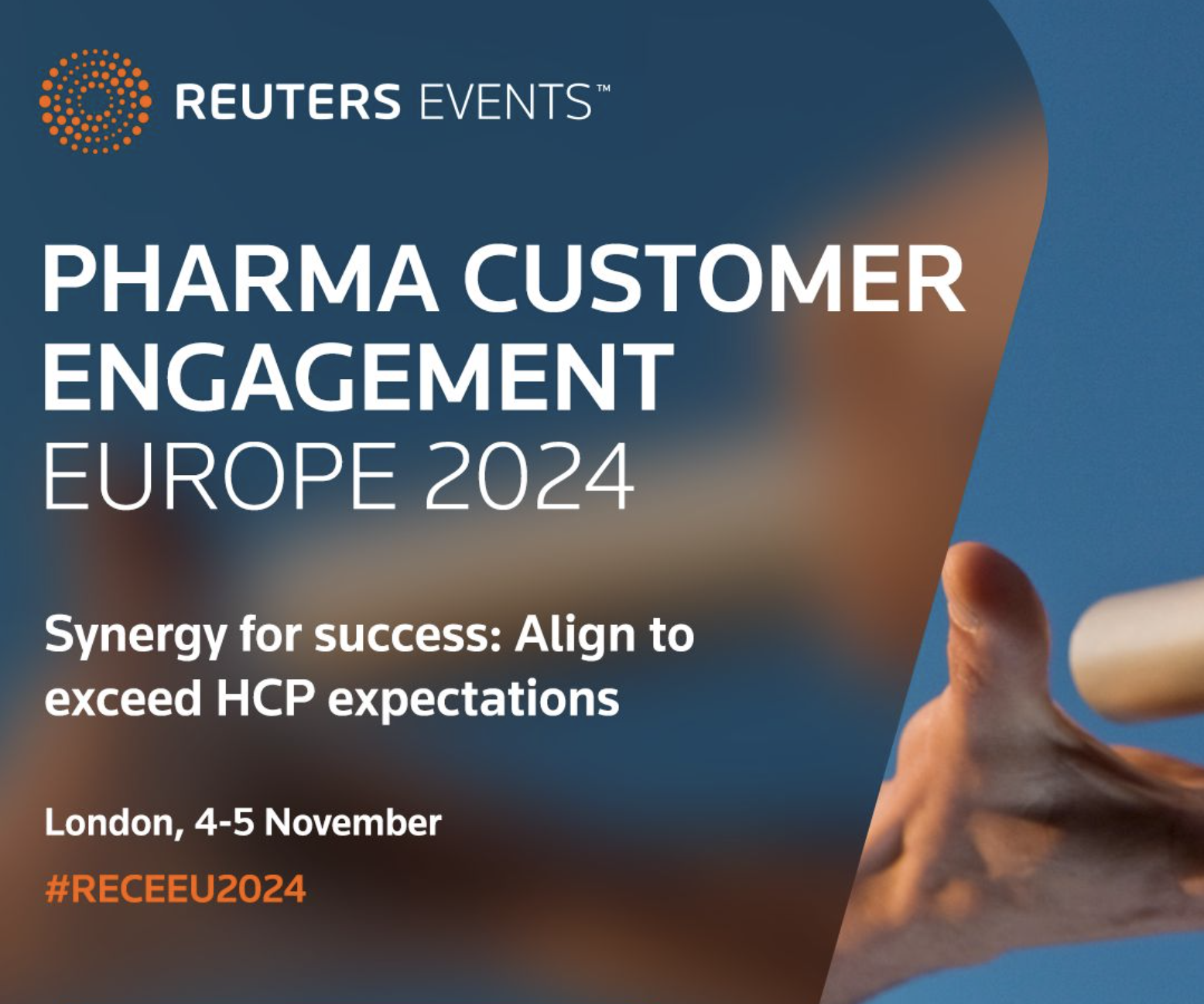 Event we visit - Reuters Event Pharma Customer Engagement Europe 2024